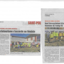 Randonnée féminine St Pourçain